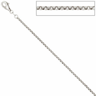 Erbskette 925 Silber 1,5 mm 38 cm