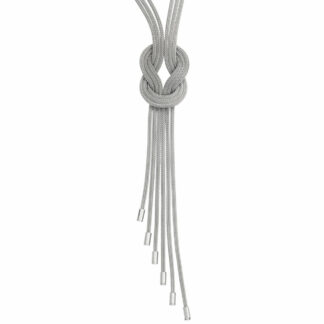 Collier 3-reihig 925 Silber Schlaufendesign