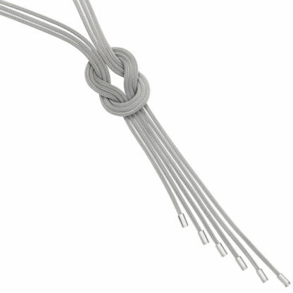 Collier 3-reihig 925 Silber Schlaufendesign – Bild 3
