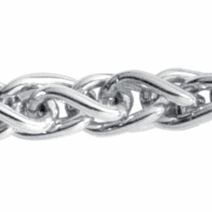 Zopfkette 925 Silber 2,2 mm 45 cm – Bild 2
