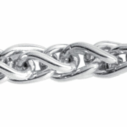 Zopfkette 925 Silber 2,2 mm 50 cm – Bild 2