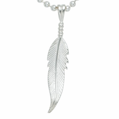 Anhänger "Feder" 925 Silber