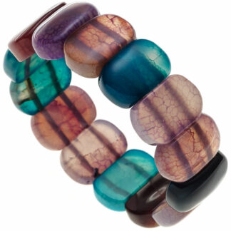 Armband mit Achaten multicolor
