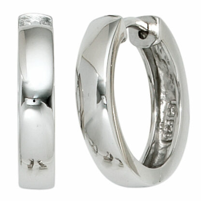 Creolen 925 Silber  rund 17,9 mm