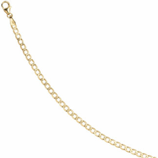 Panzer-Armband 333 Gelbgold 3,1 mm 19 cm