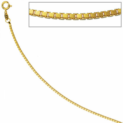 Venezianerkette 333 Gelbgold 1,5 mm 45 cm – Bild 3