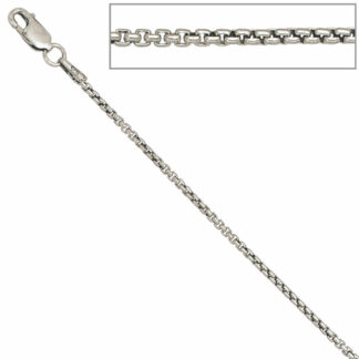 Venezianerkette 925 Silber 1,6 mm 38 cm oval