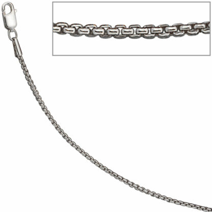 Venezianerkette 925 Silber 1,6 mm 38 cm oval – Bild 2