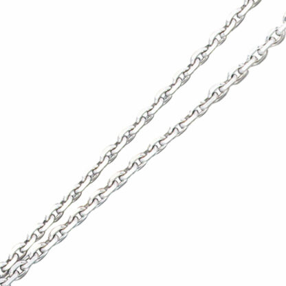 Ankerkette 2-reihig 925 Silber 3,0 mm 45 cm