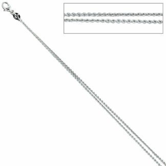Ankerkette 2-reihig 925 Silber 45 cm