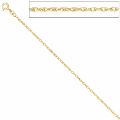 Doppelanker-Kette 333 Gelbgold 1,9 mm 42 cm
