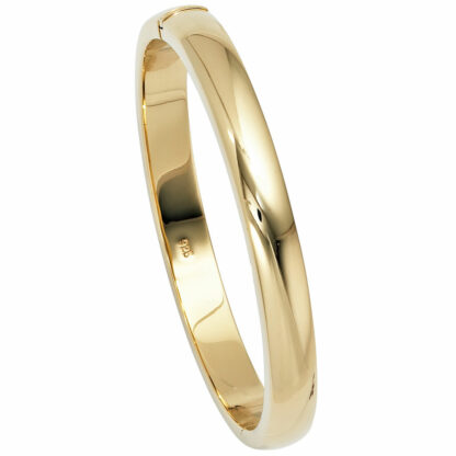 Armreif 925 Silber/vergoldet oval