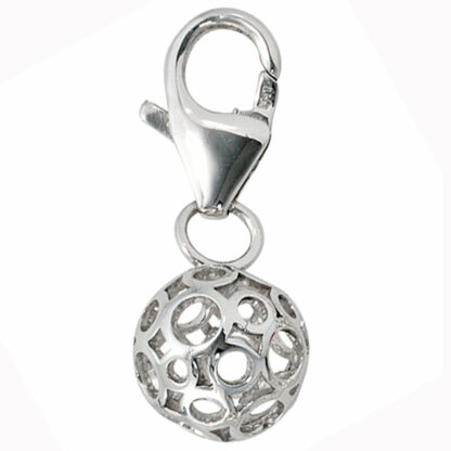 Charm/Einhänger "Kugel" BUBBLES 925 Silber