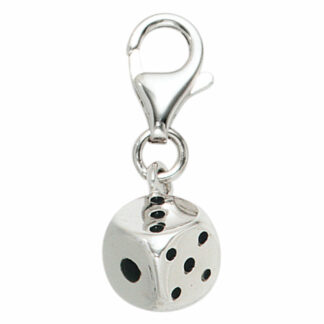 Charm/Einhänger "Würfel" 925 Silber