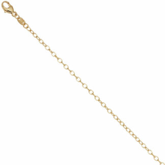 Weit-Ankerkette 585 Gelbgold 2,0 mm 45 cm