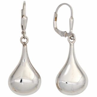 Boutons 925 Silber glänzend Tropfen