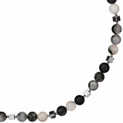 Collier Rutilquarz, Hämatin