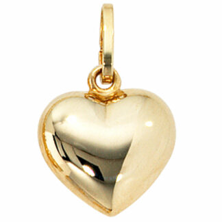 Anhänger "Herz" 333 Gelbgold