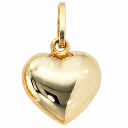 Anhänger "Herz" 333 Gelbgold