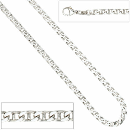 Panzersteg-Armband 925 Silber 21 cm 4,4 mm – Bild 2
