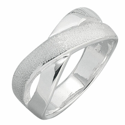 Ring 925 Silber/teilmattiert – Bild 2