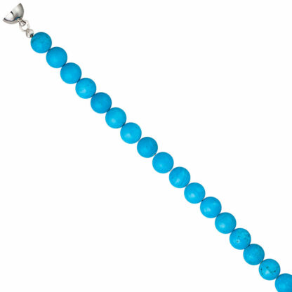 Collier Magnesith türkisfarben