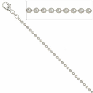Kugelkette 925 Sterling Silber 2,5 mm 50 cm
