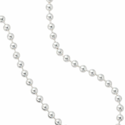 Kugelkette 925 Sterling Silber 2,5 mm 50 cm – Bild 2
