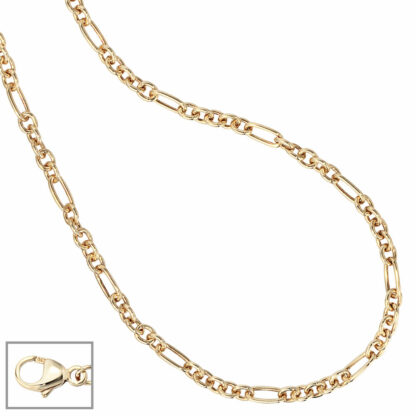 Figaro-Anker-Collier 585 Gelbgold