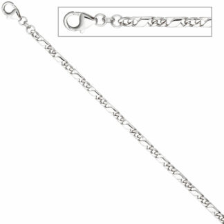 Armband 925 Silber Steg-Panzer 19 cm 3,9 mm