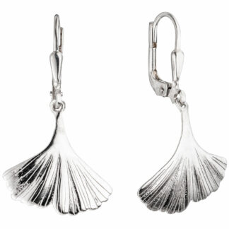 Boutons "Ginko" 925 Sterling Silber