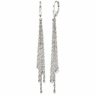 Boutons lang 925 Silber Kettchen