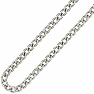 Panzerkette/Collier 925 Silber 45 cm 8,7 mm