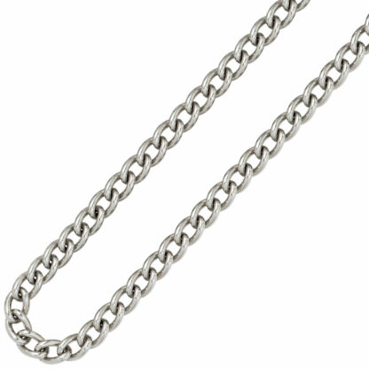 Panzerkette/Collier 925 Silber 45 cm 8,7 mm