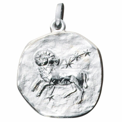 Anhänger Sternzeichen "Widder"  rund 925 Silber