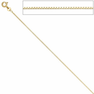 Venezianerkette 585 Gelbgold 1 mm 50 cm