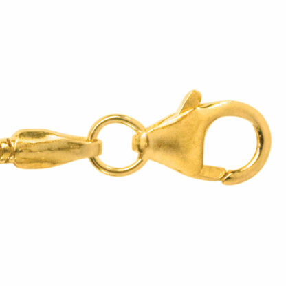 Schlangenkette 585 Gelbgold 1,4 mm 42 cm – Bild 4