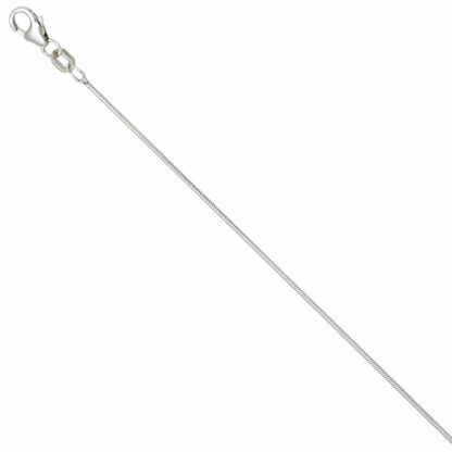 Schlangenkette 925 Silber 42 cm 1 mm – Bild 2