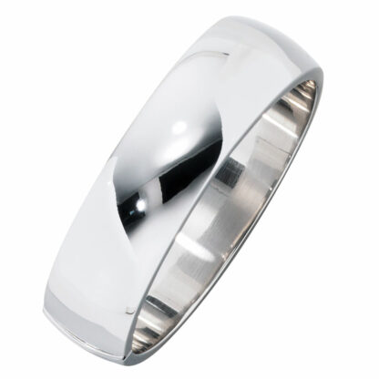 Armreif 925 Silber oval 19,4 mm breit – Bild 2