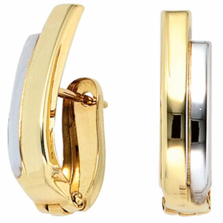 Creolen "Arctic" 333 Gelbgold Bicolor