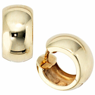 Creolen rund 333 Gelbgold glänzend