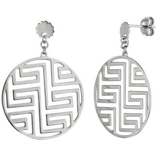 Ohrstecker "Labyrinth" Edelstahl