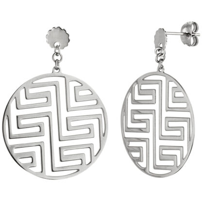 Ohrstecker "Labyrinth" Edelstahl