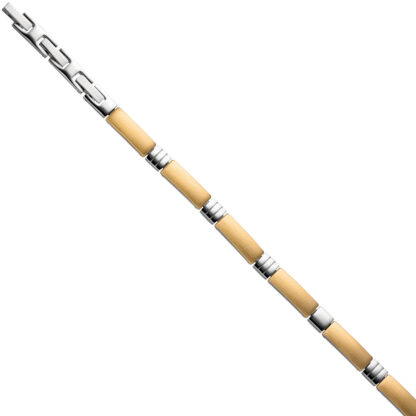 Armband Edelstahl/PVD goldfarben 21 cm