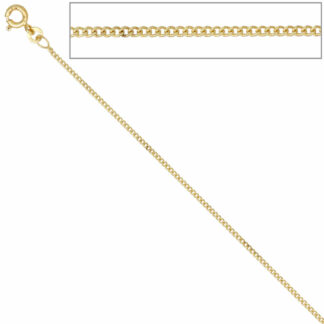 Panzerkette 333 Gelbgold 1,3 mm 50 cm