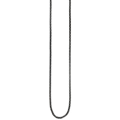 Collier 925 Silber/teilschwarzrhodiniert 45 cm 2,8 mm – Bild 2