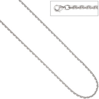 Ankerkette 925 Silber diamantiert 3,4 mm 55 cm