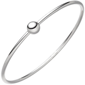 Armreif mit Schmuck-Kugel 925 Silber
