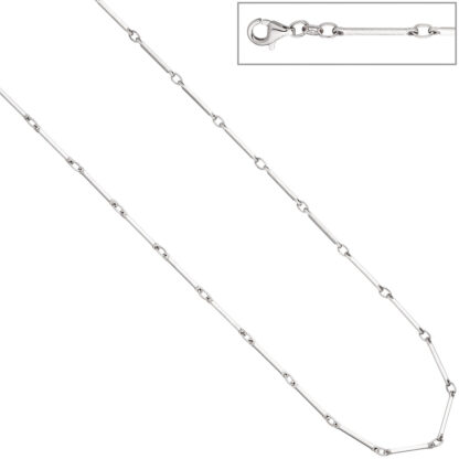 Collier Steg-Optik 925 Silber 45 cm