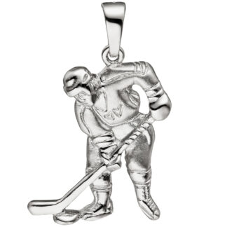 Anhänger "Eishockeyspieler" 925 Silber
